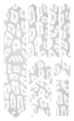 Protección de cuadro adicional All Mountain Style White Cheetah