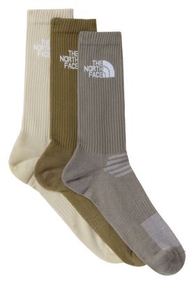 Calzini The North Face Multi Sport Grigio/Verde/Beige (3 paia)
