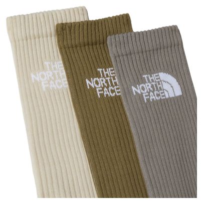 Calzini The North Face Multi Sport Grigio/Verde/Beige (3 paia)