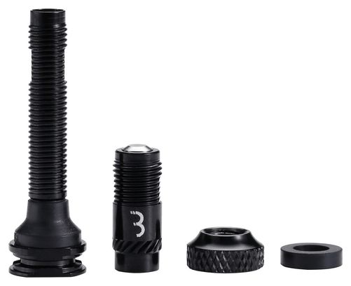 Valves Tubeless BBB CoreCap AL Noir