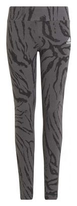 Legging hybride en coton imprimé animal fille adidas Future Icons