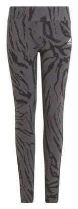 Legging hybride en coton imprimé animal fille adidas Future Icons