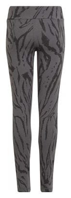 Legging hybride en coton imprimé animal fille adidas Future Icons