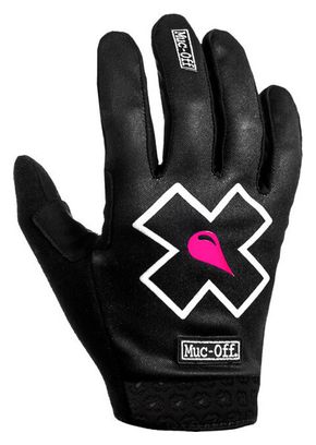 Lange Handschuhe Kinder MTB Muc-Off Schwarz
