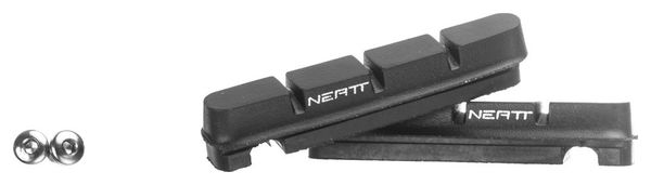 x2 Cartouches de Patins de Frein Neatt pour Shimano Dura Ace / Ultegra / 105 (Jantes Aluminium)