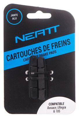 Inserti pastiglie freno Neatt (x2) per Shimano Dura Ace / Ultegra / 105 (cerchi in alluminio)