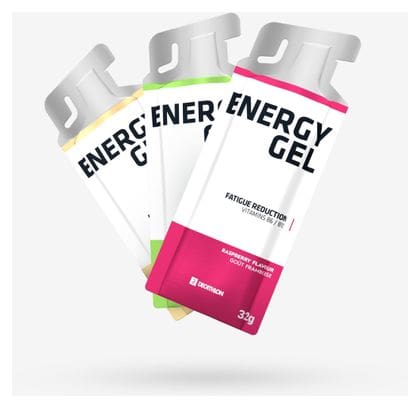 Mix gels énergétiques Decathlon Nutrition (3 Energy Gels / 4 Energy Gels+) 7x32g