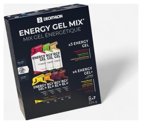 7 Aptonia Energy Gels Short and Long Distances Mix s 32g