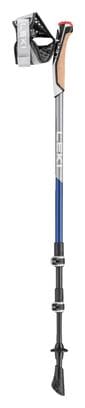 Bâtons de Marche Nordique Leki Traveller Carbon Bleu/Gris (90-130 cm)