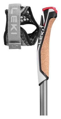 Leki Traveller Carbon Nordic Walking Stokken Blauw/Grijs (90-130 cm)