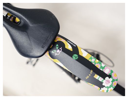 Ass Savers Regular Bits N' Peace Multicolor Saddle Mudguard
