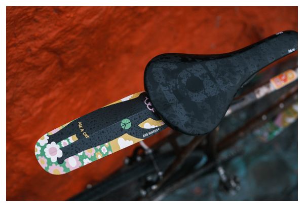 Ass Savers Regular Bits N' Peace Multicolor Saddle Mudguard