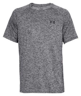 Maillot Manches Courtes Under Armour Tech 2.0 Gris Foncé