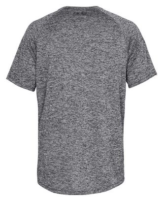 Maillot Manches Courtes Under Armour Tech 2.0 Gris Foncé