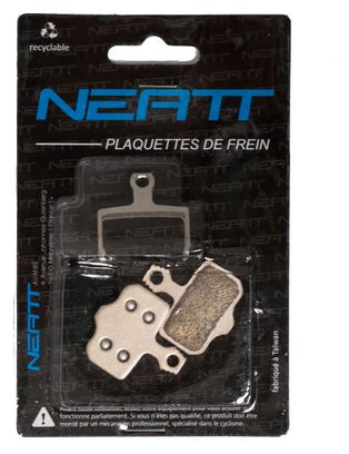 Paire de Plaquettes Neatt pour Sram Level / Level T / Level TL / Avid Elixir (non Trail) / X0 / XX