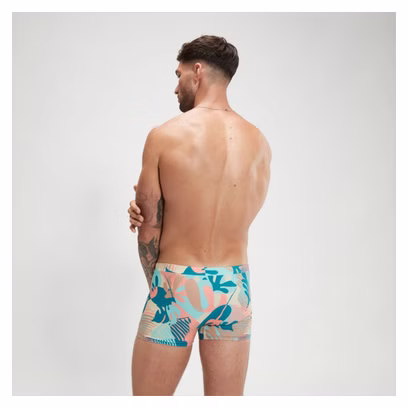 Speedo Escape Swimsuit Blue / Orange