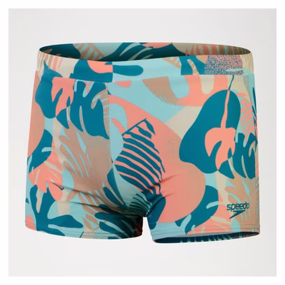 Speedo Escape Swimsuit Blue / Orange