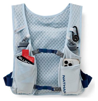 Gilet d'Hydratation Nathan Quick Start 3.0 4L Bleu Clair