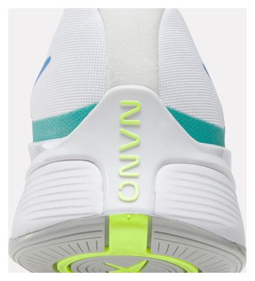 Reebok Nano X4 Cross Training Shoes White / Blue / Green