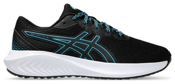 Asics Gel Excite 10 GS Noir Bleu Enfant