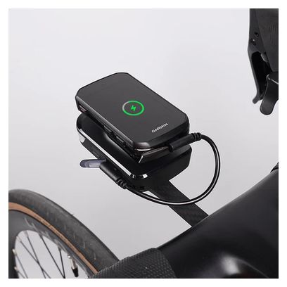 Ravemen FR1500 Black Front Light with Built-in Garmin/Wahoo GPS Mount