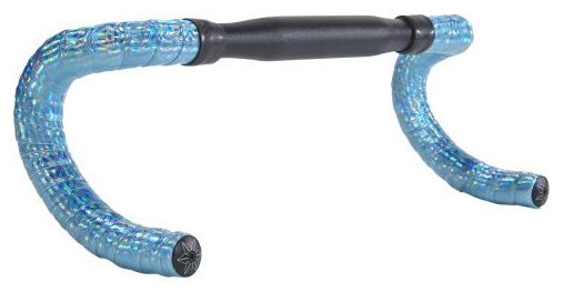 Supacaz Prizmatik Blue Handlebar Tape with Plugs