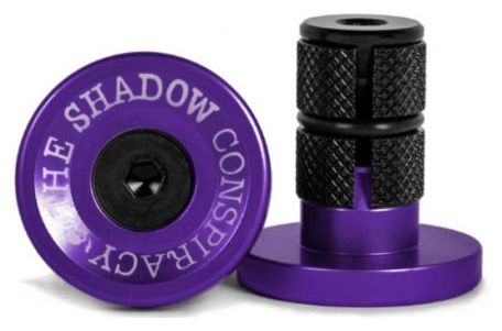 The Shadow Company Deadbolt Bar End Purple