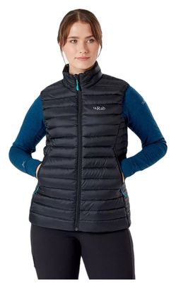 Rab Microlight Sleeveless Down Jacket Black Women