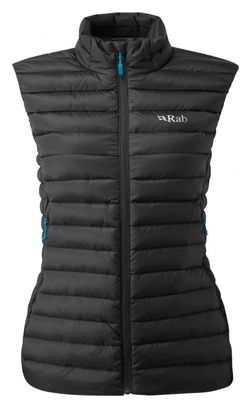Rab Microlight Sleeveless Down Jacket Black Women