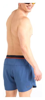 2-in-1 Saxx Hightail 2N1 Shorts 5in Dark Denim Blau Herren