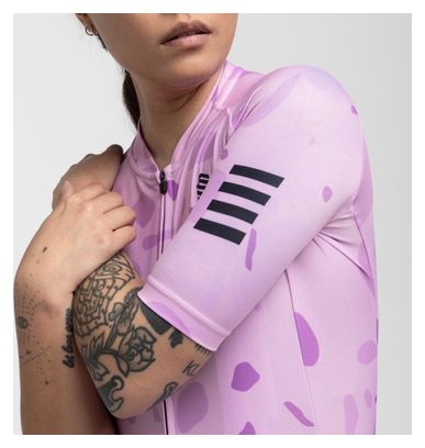 Maillot vélo manches courtes femme Cyclisme M2 Bloomer Lavande