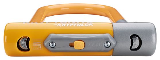 Kryptonite Kryptolok Mini-7 Color Series U Lock Light Orange