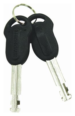Kryptonite Kryptolok Mini-7 Color Series U Lock Light Orange