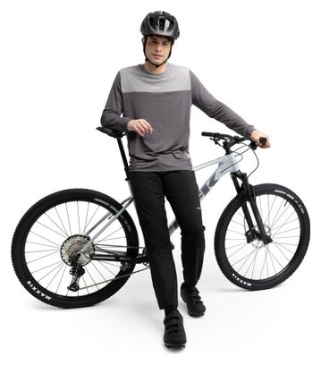 Maillot VTT manches longues homme Cyclisme MTB Endo Gray Gris