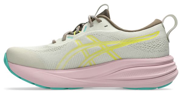 Scarpe da corsa Asics Gel-Pulse 17 TR Beige/Rosa/Verde da donna