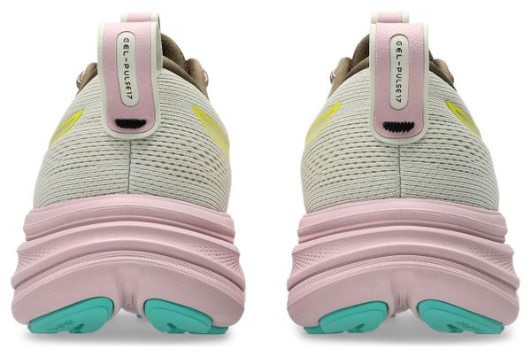 Scarpe da corsa Asics Gel-Pulse 17 TR Beige/Rosa/Verde da donna