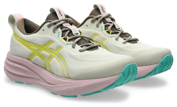 Scarpe da corsa Asics Gel-Pulse 17 TR Beige/Rosa/Verde da donna