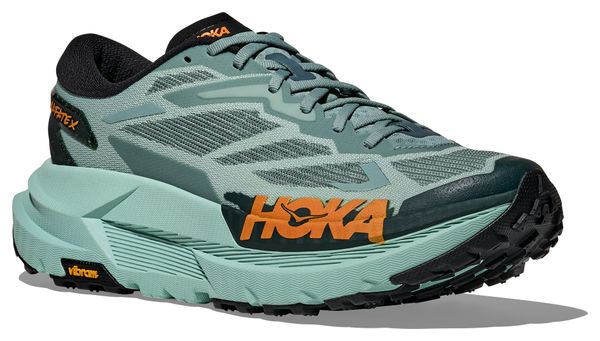 Scarpe da trail Hoka Mafate X verde da uomo