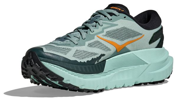 Scarpe da trail Hoka Mafate X verde da uomo