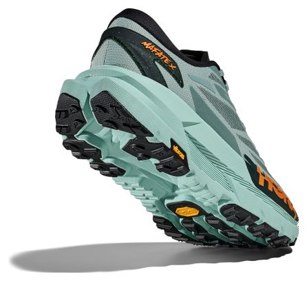 Scarpe da trail Hoka Mafate X verde da uomo