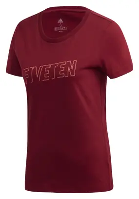 Five Ten Red Vrouwen T-shirt