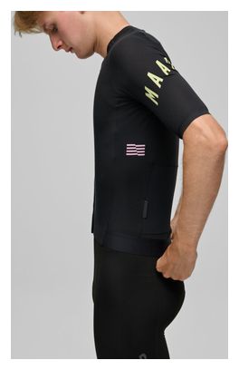 Maillot Manches Courtes Maap Apex Aeon Noir Homme