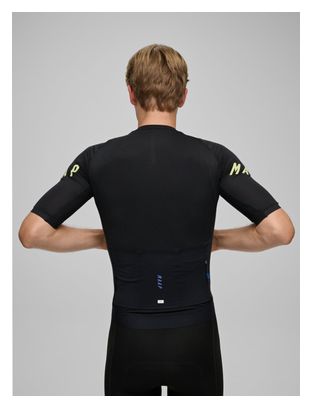 Maillot Manches Courtes Maap Apex Aeon Noir Homme