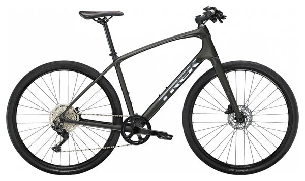 Vélo Fitness Trek FX Sport 4 Shimano Deore 10V 700 mm Gris Lithium 2022