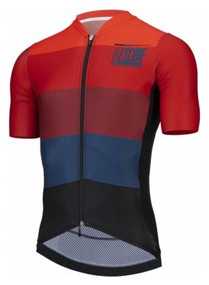 Kenny Escape gravel short sleeve jersey Red