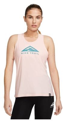 Canotta Nike Dri-Fit Trail Donna Rosa