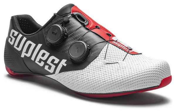 Chaussures Route Suplest Edge+ 2.0 Pro Noir/Blanc/Rouge