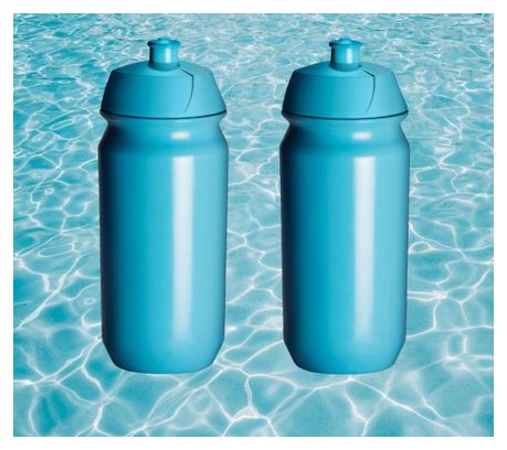 2x Bidon 500 ml - Bleu clair