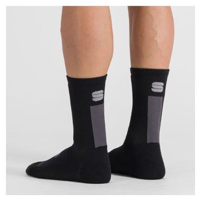 Sportful Merino Wool 18 Sokken Zwart 44-46