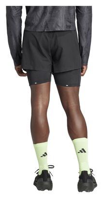 adidas Performance Ultimate Aeroready 2-in-1 Shorts Schwarz